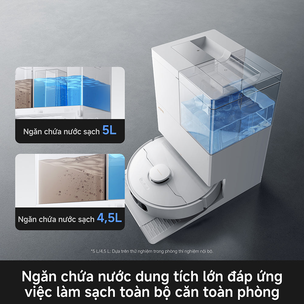 Hệ thống nước dung tích lớn MOVA E50 Ultra